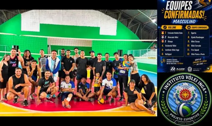 Instituto Vôlei Ingá retoma atividades e competirá no Campeonato Itinerante de Voleibol do Distrito Federal