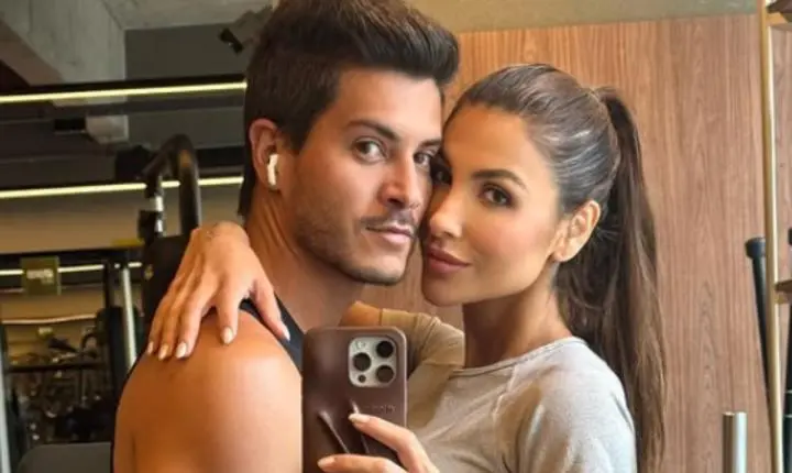 Jheny Santucci anuncia fim do relacionamento com Arthur Aguiar e nega boatos