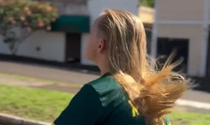 Jovem do XV de Jaú viraliza por semelhança com Erling Haaland