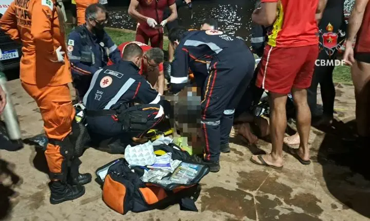 Jovem de 20 anos morre após afogamento no Lago Paranoá