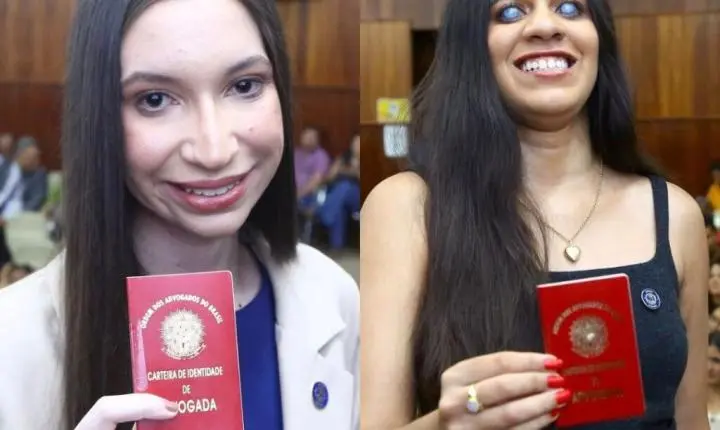 Jovens com deficiência visual passam de primeira na OAB e viram advogadas