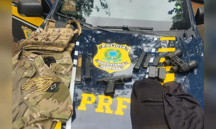 Líder do Comando Vermelho é preso pela PRF após troca de tiros