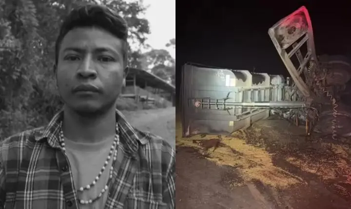 Líder indígena de São Paulo morre em grave acidente de caminhão no Mato Grosso do Sul