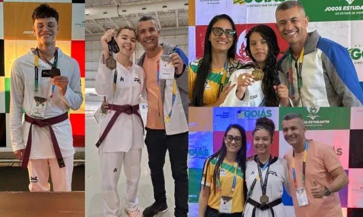 Luziânia se destaca nos Jogos Estudantis de Goiás 2026 com seis medalhas e três vagas nacionais