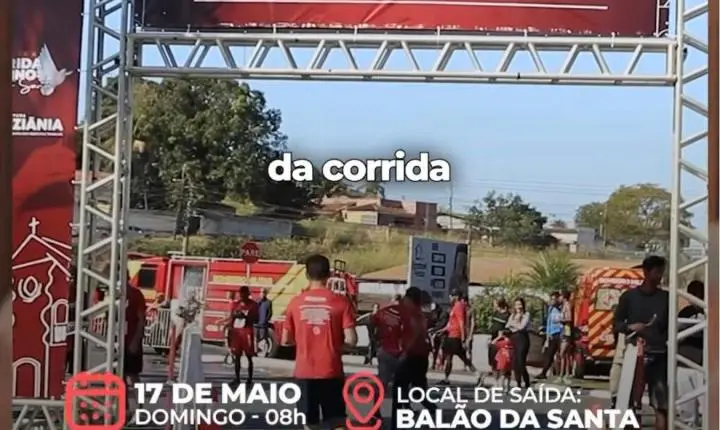 Luziânia se prepara para a terceira edição da Corrida do Divino Espírito Santo