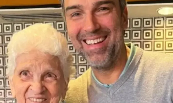 A mãe de Tadeu Schmidt, dona Janira, falece aos 92 anos