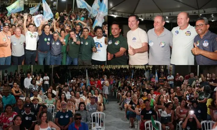 Luziânia recebe ato político com mais de mil pessoas no Parque Mingone II