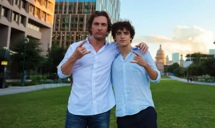 A paternidade de Matthew McConaughey e a criação dos filhos sem pressão