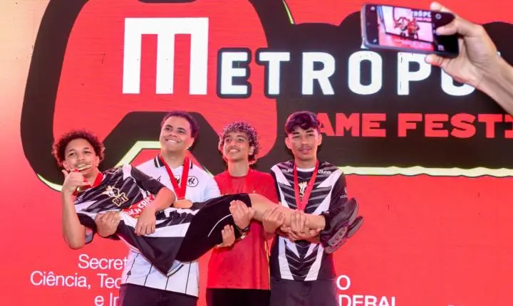 Metrópoles Game Festival define campeões de Free Fire e Valorant em Brasília