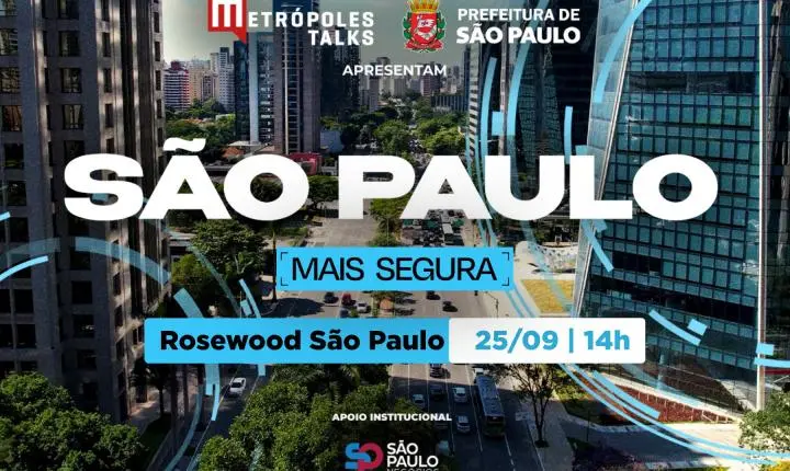 Metrópoles Talks discute estratégias de segurança urbana em São Paulo