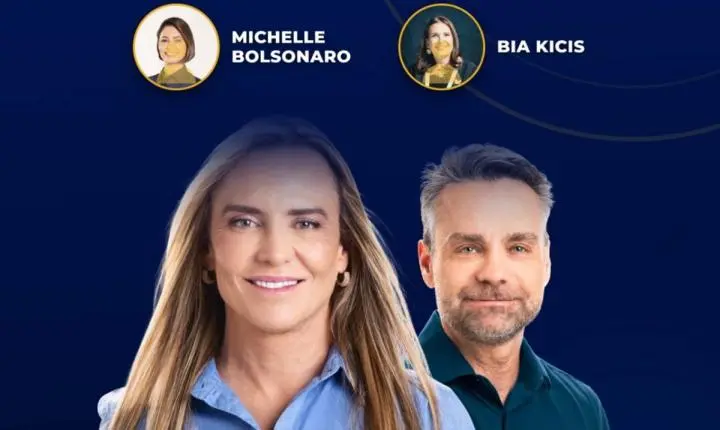Michelle Bolsonaro participa do primeiro ato de campanha de Celina Leão