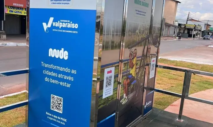 Valparaíso inaugura primeiras academias ao ar livre com acesso via QRcode