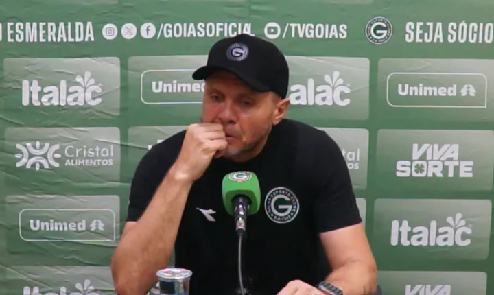 Mozart desabafa após derrota do Goiás na Série B: 