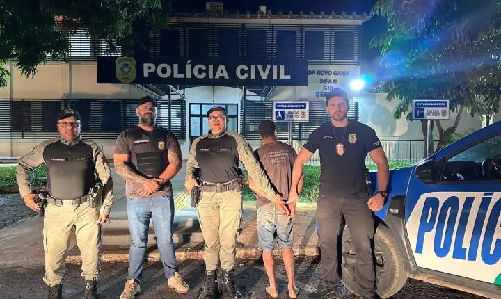Acusado de feminicídio em Novo Gama é preso após confissão