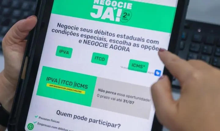 Negocie Já II oferece até 99% de desconto para regularizar dívidas fiscais em Goiás