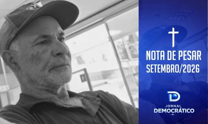 Nota de pesar: Luziânia lamenta a morte de Adeglides Ferreira Gomes aos 70 anos