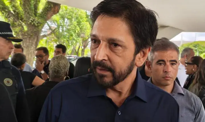 Ricardo Nunes cobra Fernando Haddad em debate após menção a contrato investigado