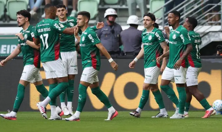 Palmeiras goleia o Fortaleza na Copa do Brasil com grande atuação