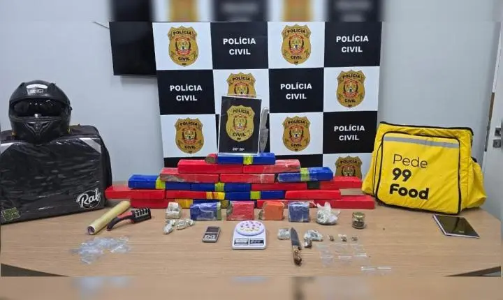 PCDF fecha depósito usado para o tráfico de drogas em Samambaia