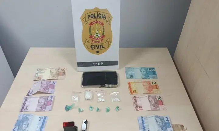 Polícia Civil do Distrito Federal prende traficantes na Torre de TV