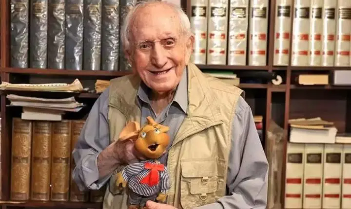 Morre aos 100 anos Peppino Mazzullo, famoso dublador de Topo Gigio