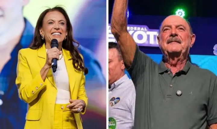 Pesquisa eleitoral aponta Gracinha Caiado e Zacharias Calil na liderança em Goiás