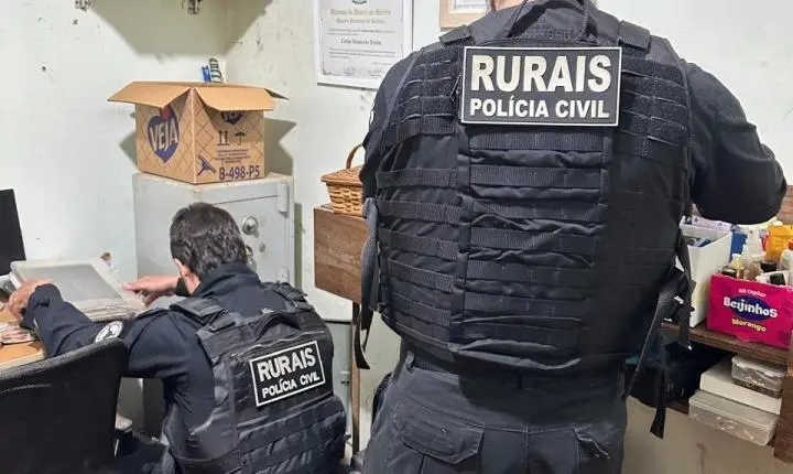 Polícia desmantela grupo que extorquia produtores rurais em Goiás com falsas fiscalizações ambientais