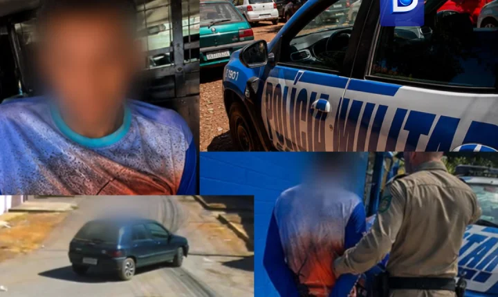 PM prende foragido da Justiça suspeito de furtos a residências no Jardim Ingá