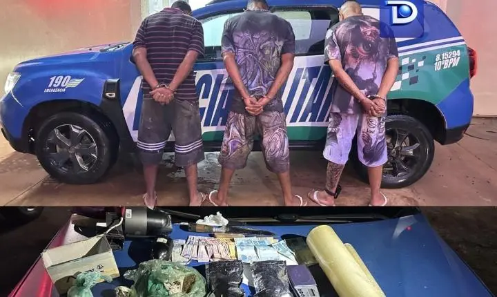 Prisão por tráfico de drogas resulta em apreensão de entorpecentes em Luziânia