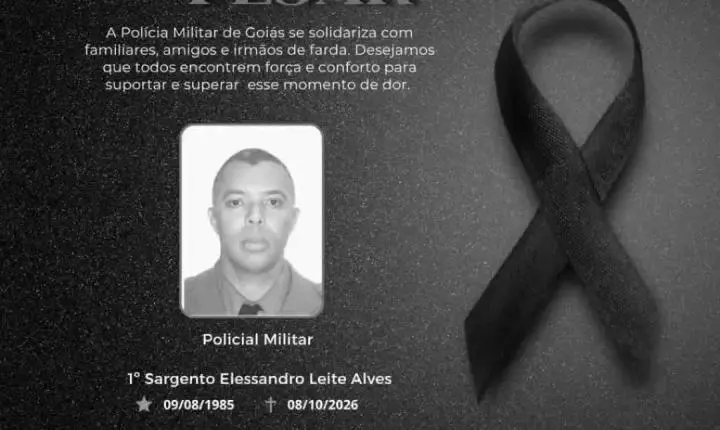 Policial militar da Rotam morre em acidente na GO 521 em Cidade Ocidental