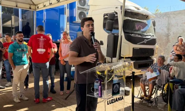 Prefeito Diego Sorgatto comemora a 30ª edição do programa Saúde na Sua Porta em Luziânia