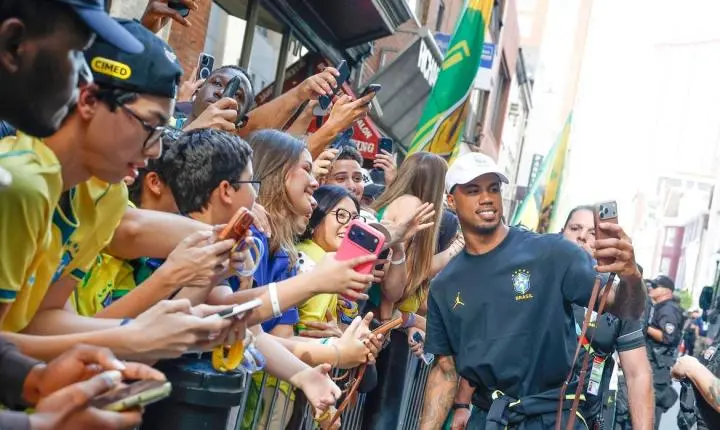 Gabriel Magalhães assegura boas condições físicas para o confronto contra o Haiti
