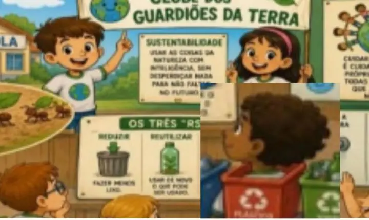 Prova escolar com imagem gerada por IA gera polêmica em Itapecerica da Serra