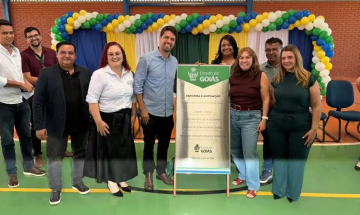 Reforma e ampliação do CEPI Marajó são entregues em Valparaíso de Goiás, impulsionando a educação local