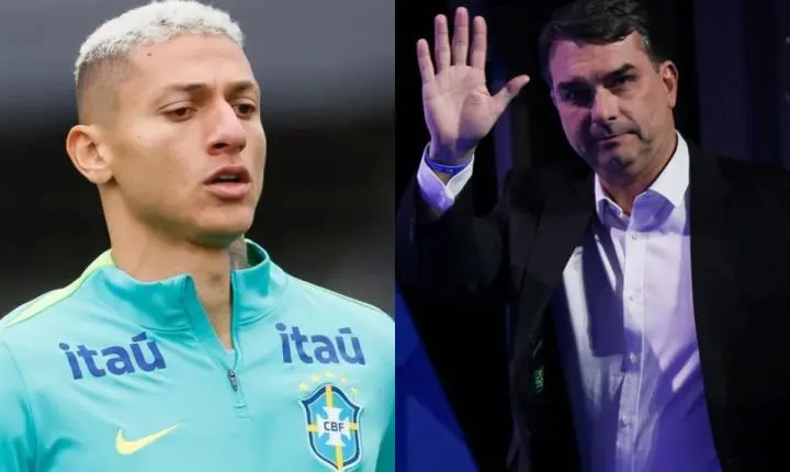 Richarlison volta a mencionar disputa por mansão milionária com Flávio Bolsonaro