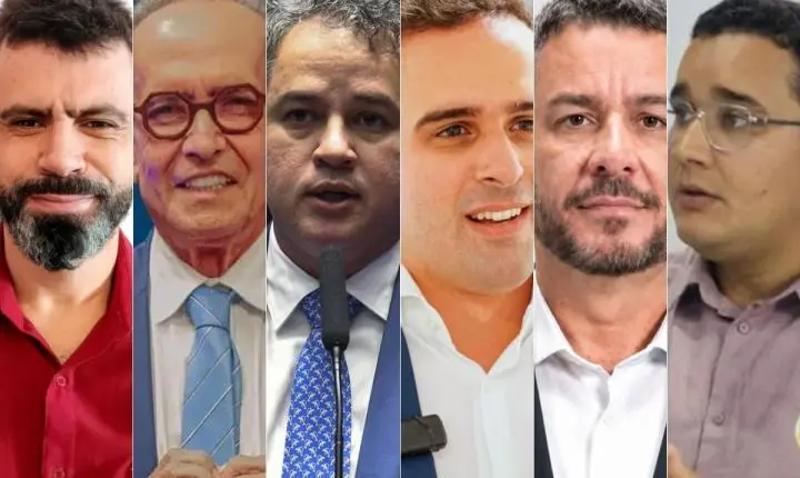 Veja quem disputa o governo e o Senado nas eleições na Paraíba