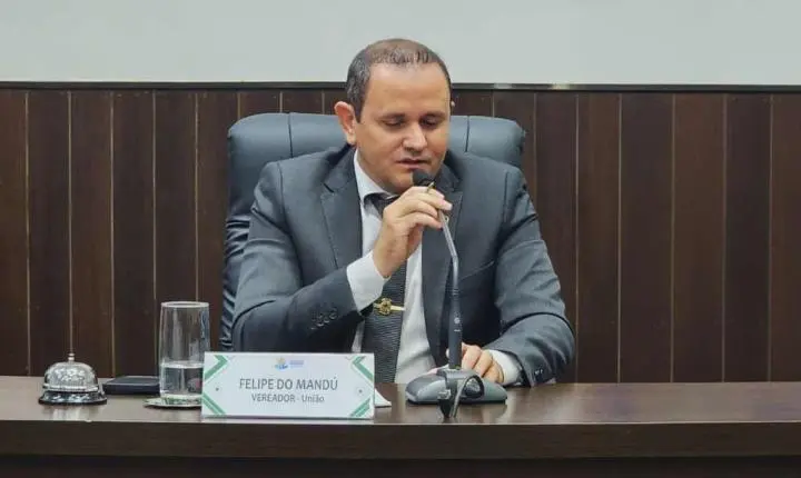 Felipe do Mandú protesta contra possível transferência da Central de Regulação do SAMU de Luziânia