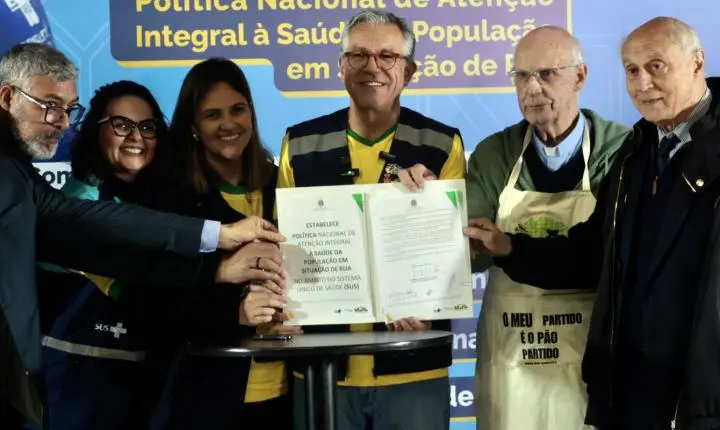 Ministério da Saúde lança política nacional para ampliar o atendimento à população em situação de rua