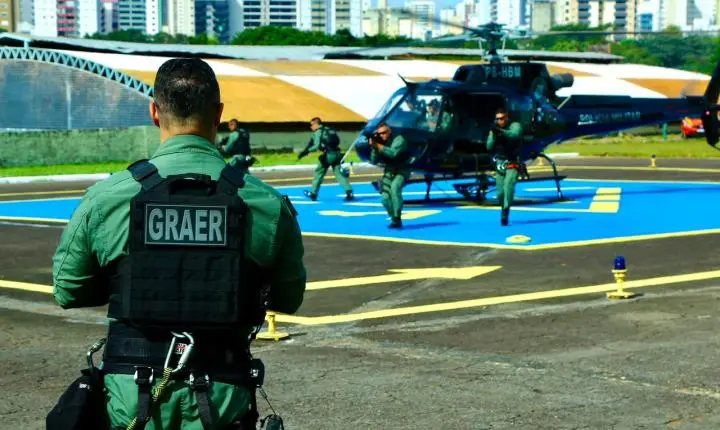 Daniel Vilela destaca investimentos no Graer e reforça compromisso com a segurança pública em Goiás