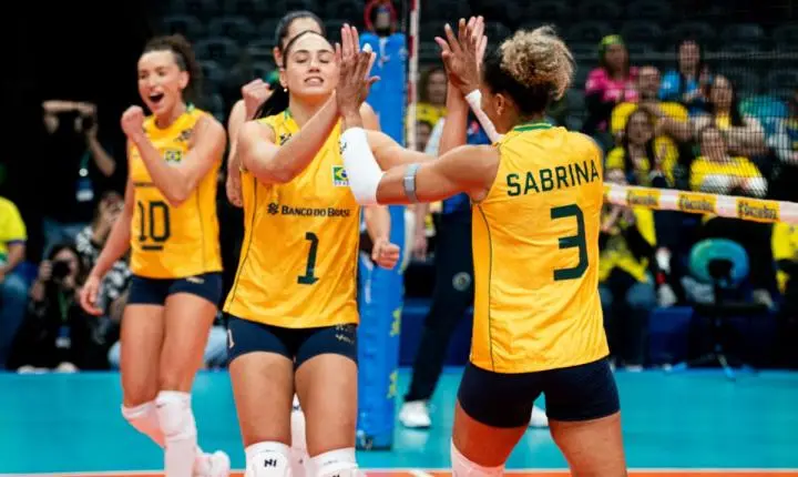 Seleção brasileira estreia com vitória sobre a Venezuela no Sul-Americano de Vôlei