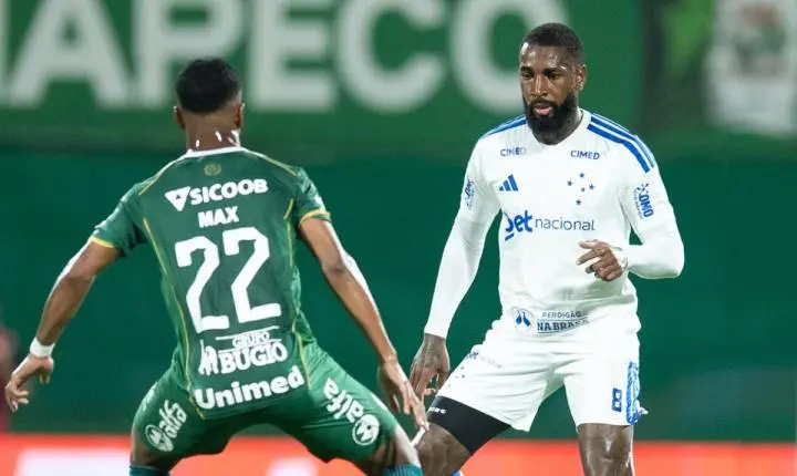 Copa do Brasil: Chapecoense e Cruzeiro empatam sem gols na Arena Condá