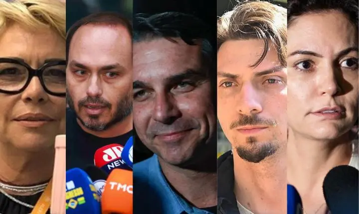 Cinco nomes da família Bolsonaro nas Eleições 2026 disputam cargos