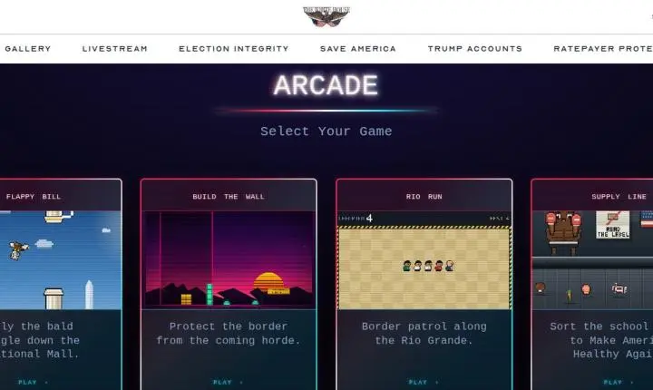 Tetris nega ligação com jogos da Casa Branca inspirados em Trump