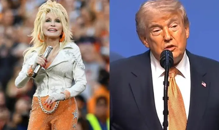 Donald Trump homenageia Dolly Parton e decreta luto oficial nos Estados Unidos