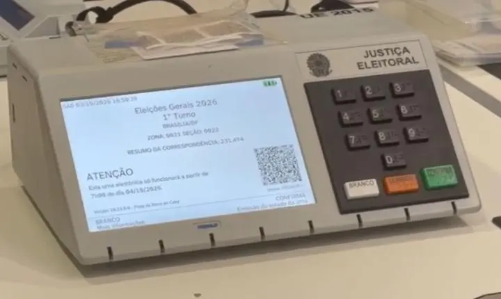 Urnas eletrônicas recebem auditoria oficial do TSE no domingo de votação