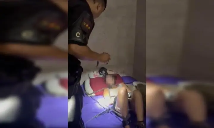 Polícia realiza resgate de mulher em cativeiro após cinco dias de tortura em Goiás
