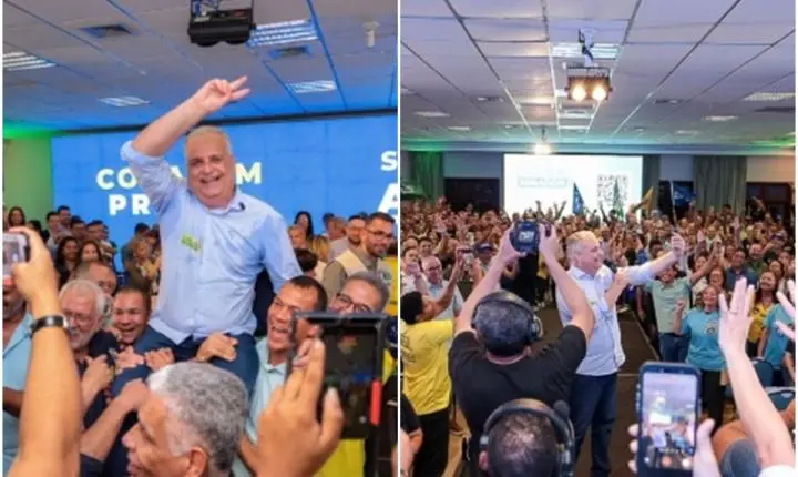 Alfredo Gaspar é oficializado vice de Flávio Bolsonaro um dia após lançar candidatura ao Senado