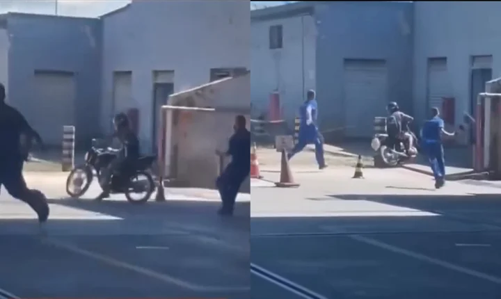 Motociclista foge sem pagar combustível em posto de Goiás