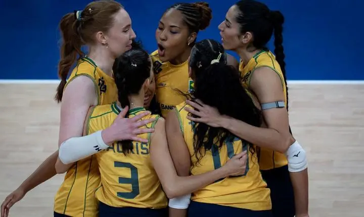 Vôlei feminino Brasil: seleção enfrenta Japão nas quartas da Liga das Nações