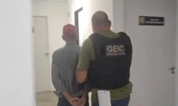 Idoso condenado por estupro de vulnerável é preso pelo GEIC em Goiás